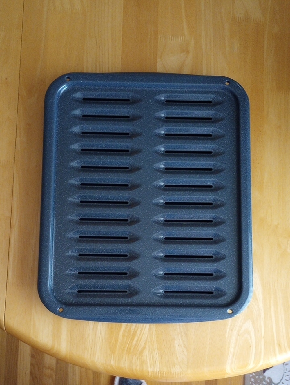 Grey Broiler Pan - Two Piece for Oven
